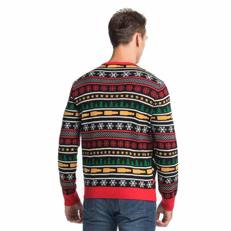 Couple Christmas Sweater Round Neck